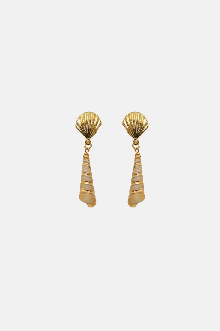 Shoreline Shell Drop Earrings