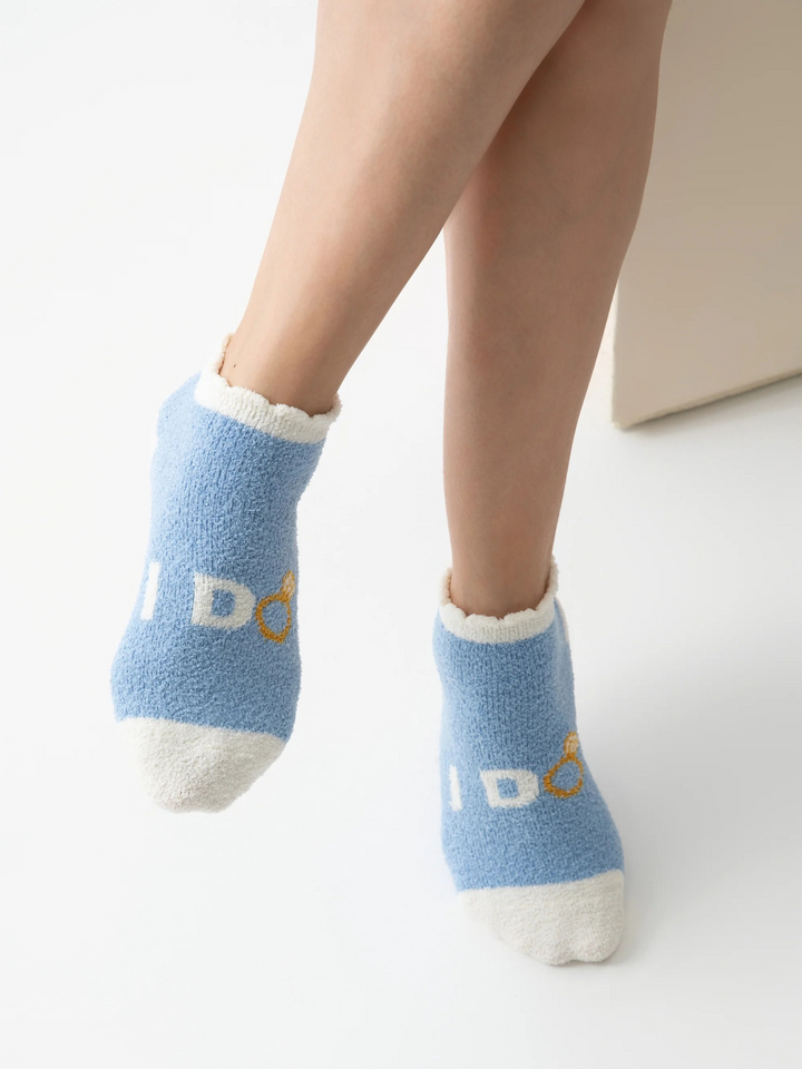 "I Do" Bride Cozy Socks