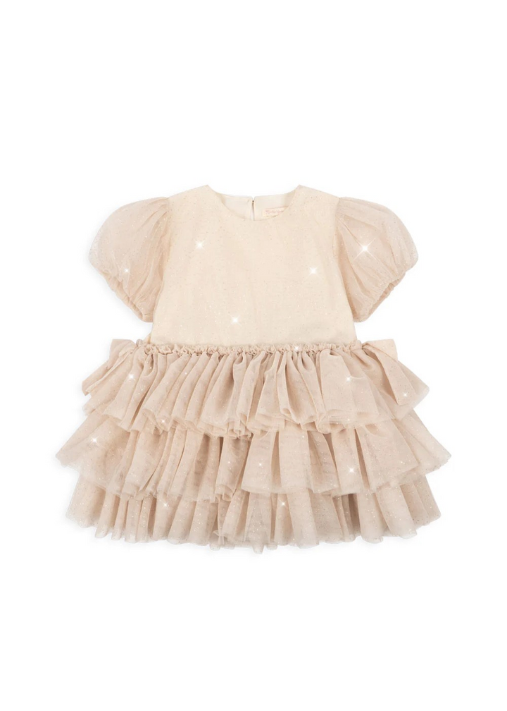 KONGES Fay Tulle Fancy Dress in Sand