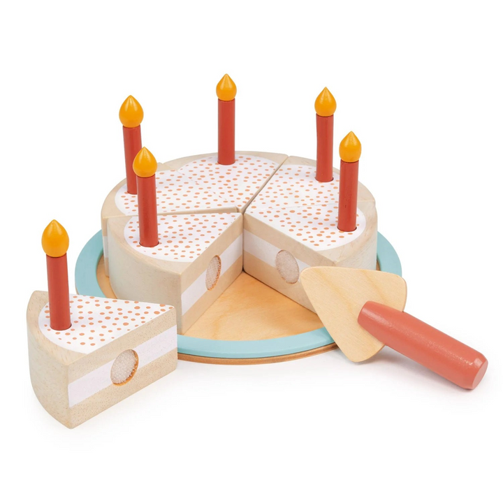 Party Cake Wooden Toy Set