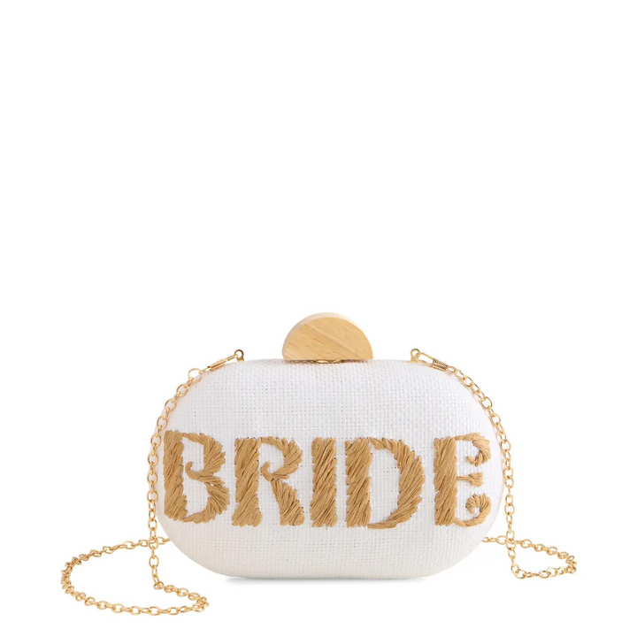 Bride Oval Minaudiere Handbag