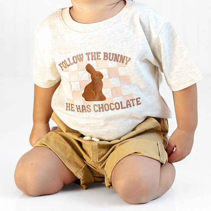 Easter Follow the Bunny Tee