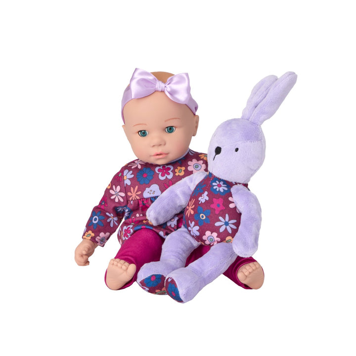 Madame Alexander Sweet Smiles 14-inch Puppet Play baby doll and bunny