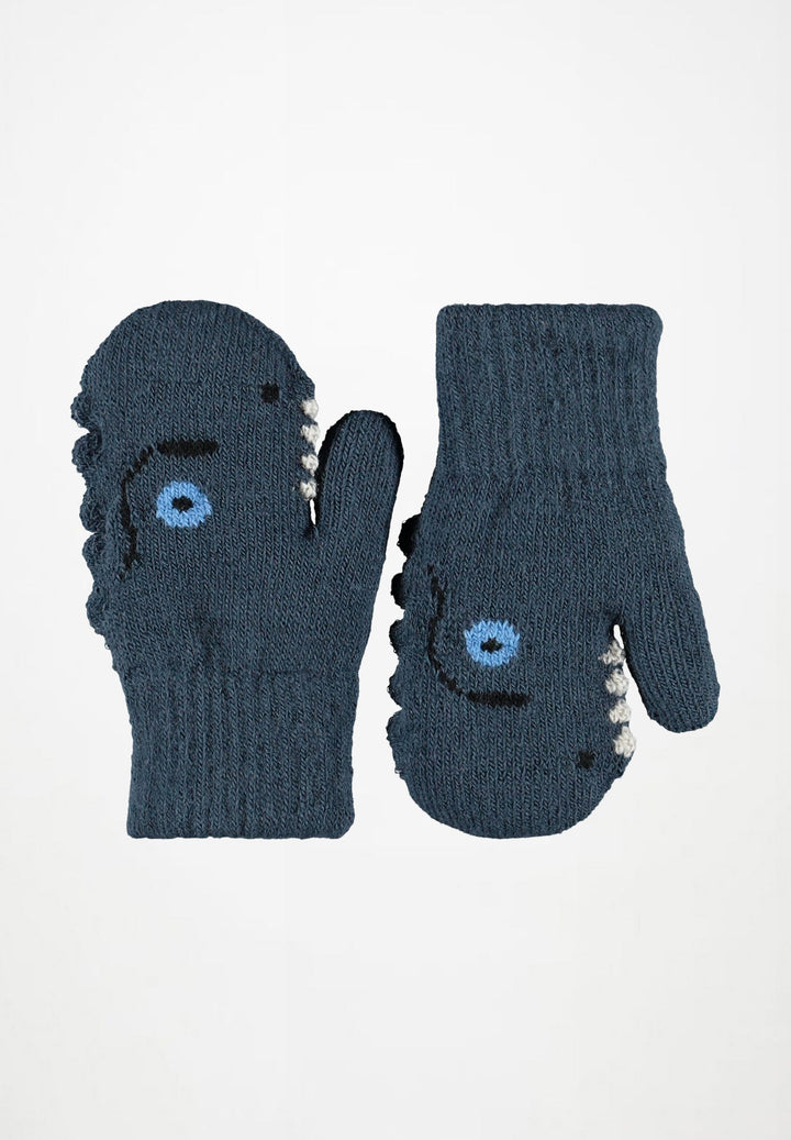 MOLO Kenau Infinity dinosaur mittens front view
