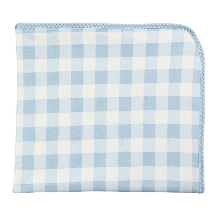Mud Pie Boy Gingham Arrival Blanket