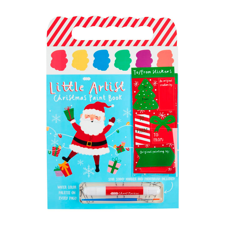 Watercolor Holiday Paint Book — alternate view 2