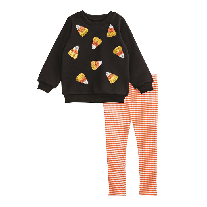 Candy Corn Sweatshirt/Legging Set