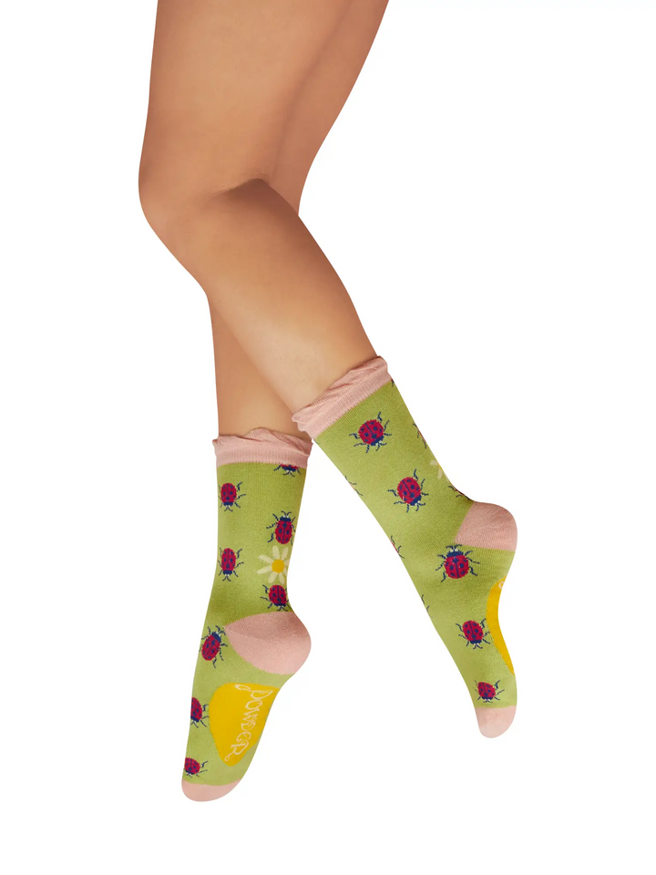 Ladybug Socks