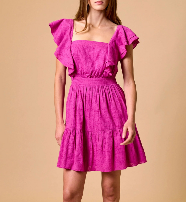 Violeta Mini Ruffle Dress