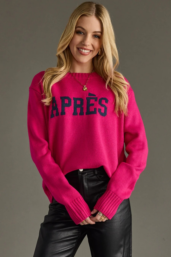 Pink Après Ski Sweater