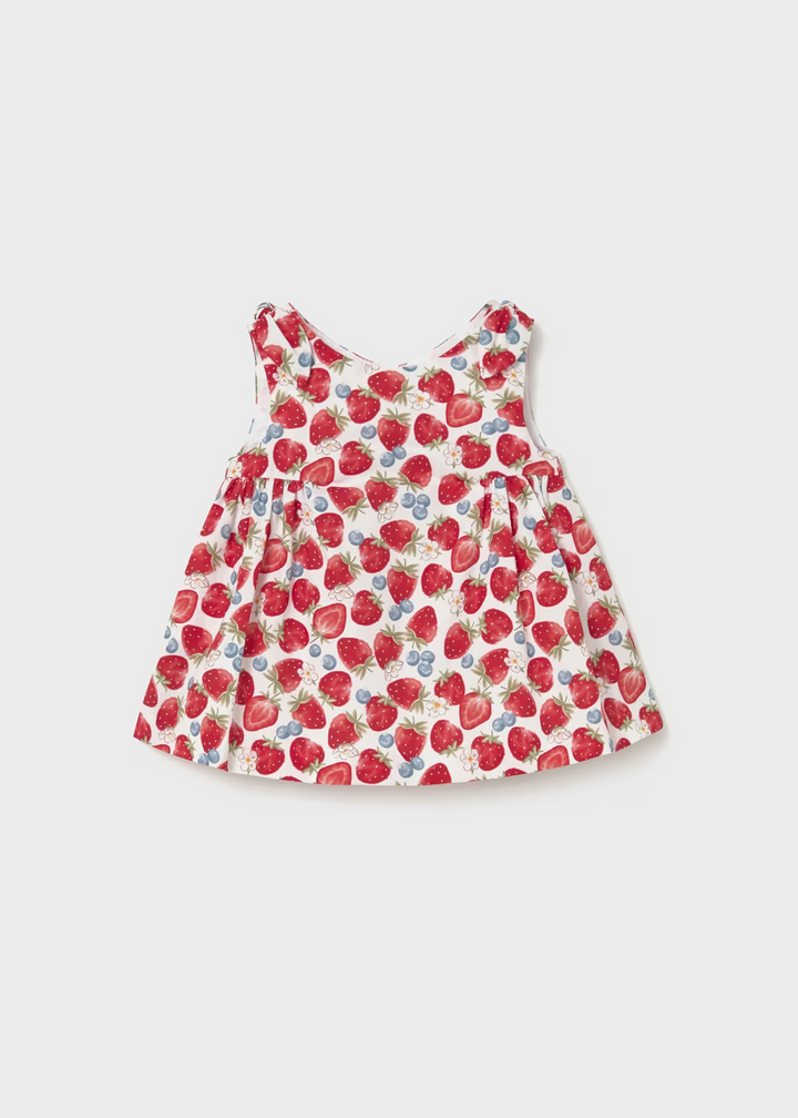 strawberry baby dress