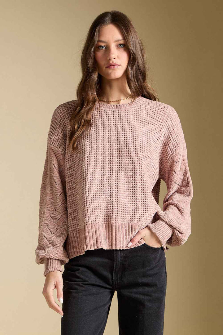 SAL Camron Sweater in Sand