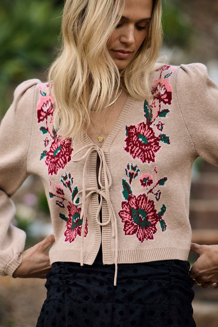 Saltwater Luxe Slaide Sweater in Natural
