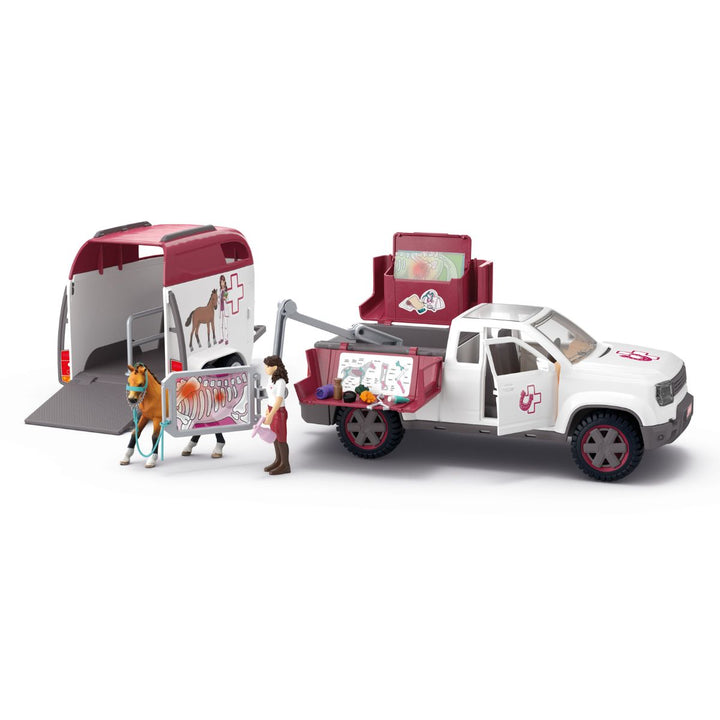 Schleich Mobile Vet with Trailer toy, item 42704