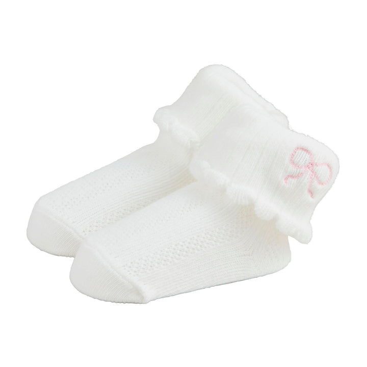 Bow Foldover Socks