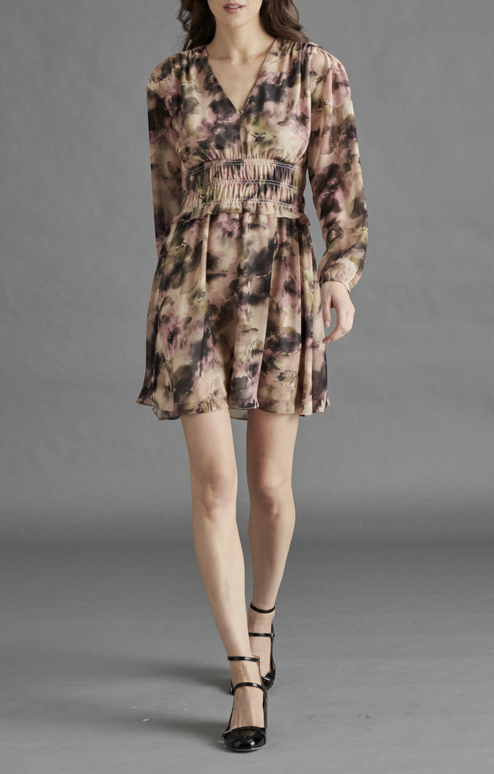 Fiora Autumn Mauve Dress