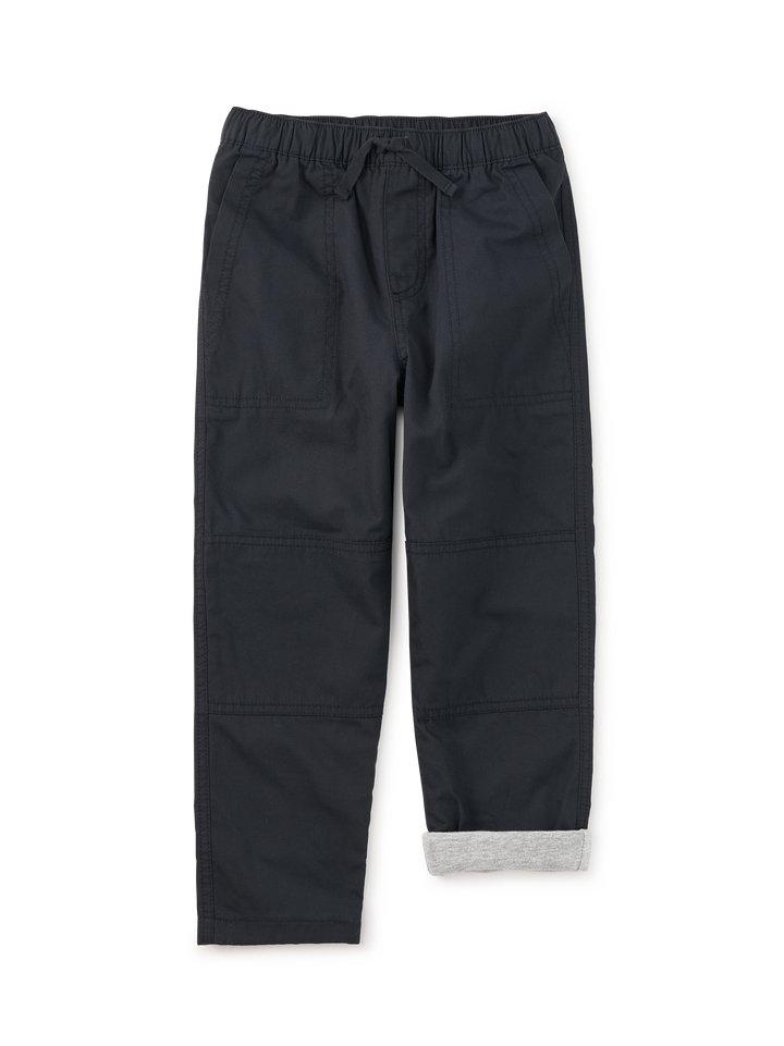 Tea Collection Cozy Does It Lined Pants - Jet Black