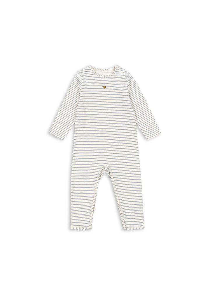 Vintage Lemon Onsie in Blue Stripe