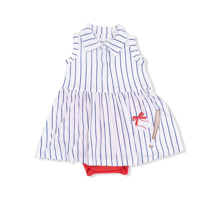 Striped Bamboo Baseball Dress