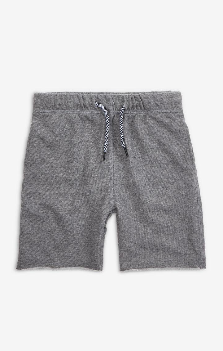 Heather Grey Basic Camp Shorts