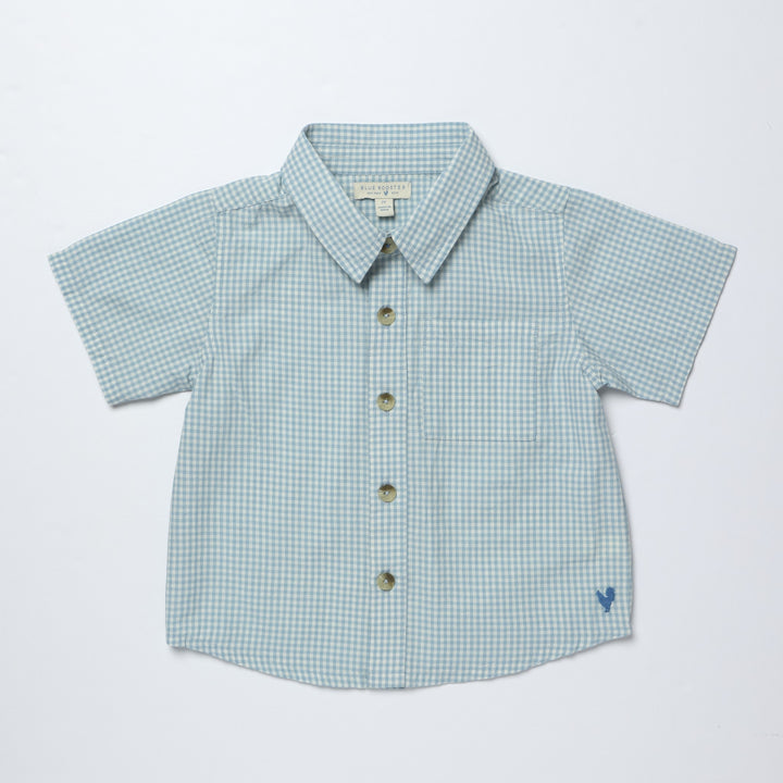 Light Blue Gingham Jack Shirt