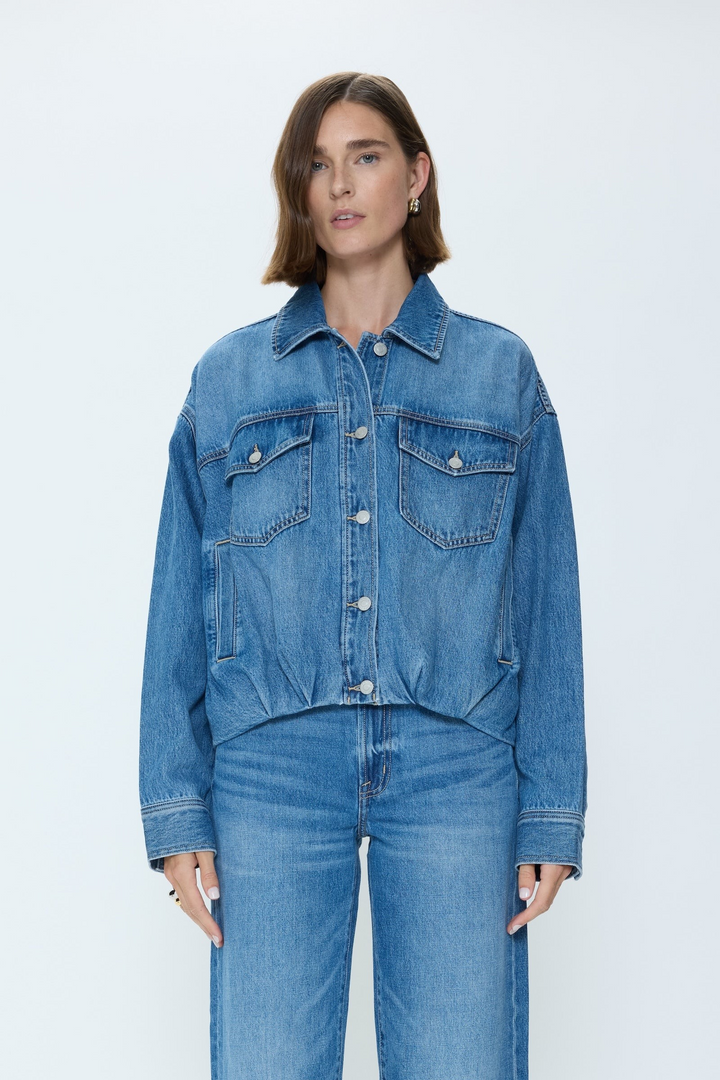 Bibi Blouson Bubble Trucker Jacket