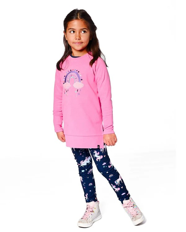 DPD Rainbow Embroidered Tunic & Legging Set