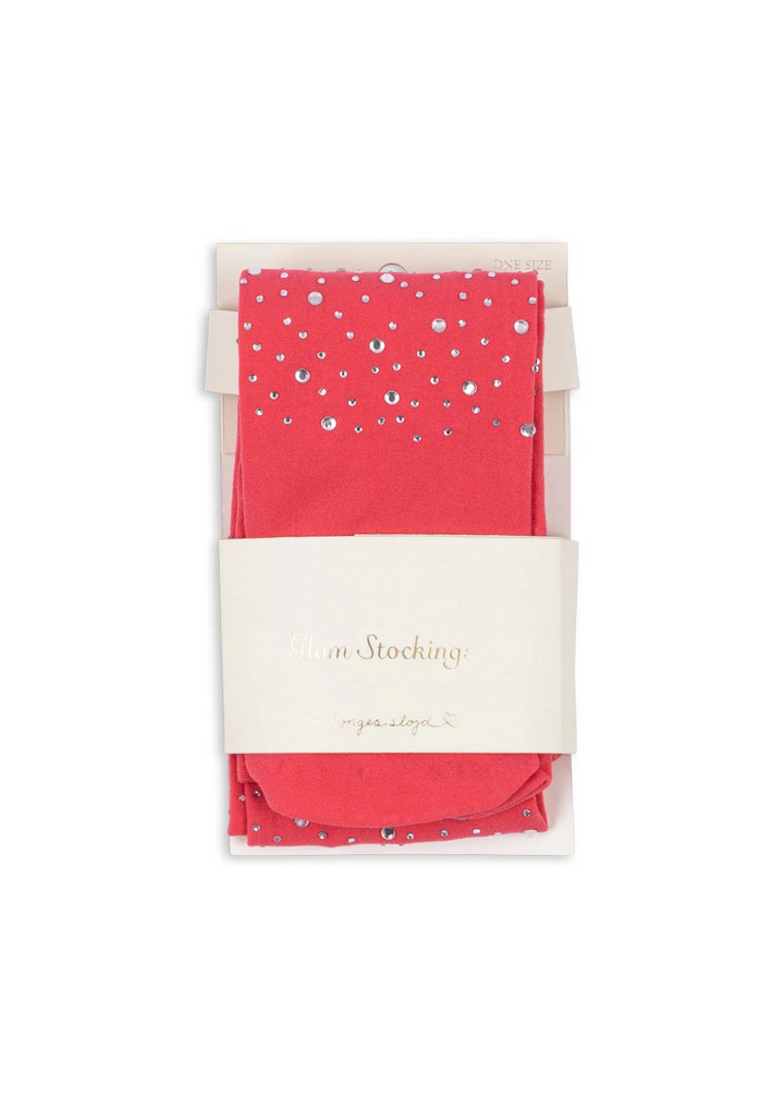 Glam Rhinestone Tights Size 3-7