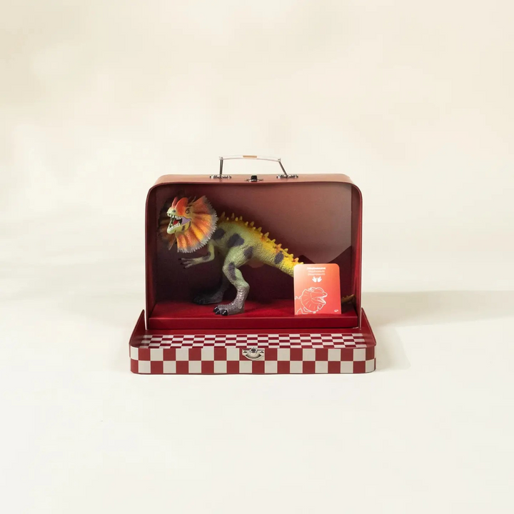 Dinosaur in Case Dilophosaurus