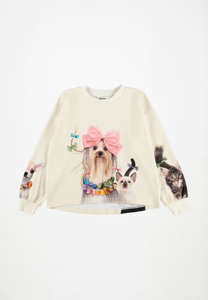 Reniza Photoshoot Dog & Cat Long Sleeve Top
