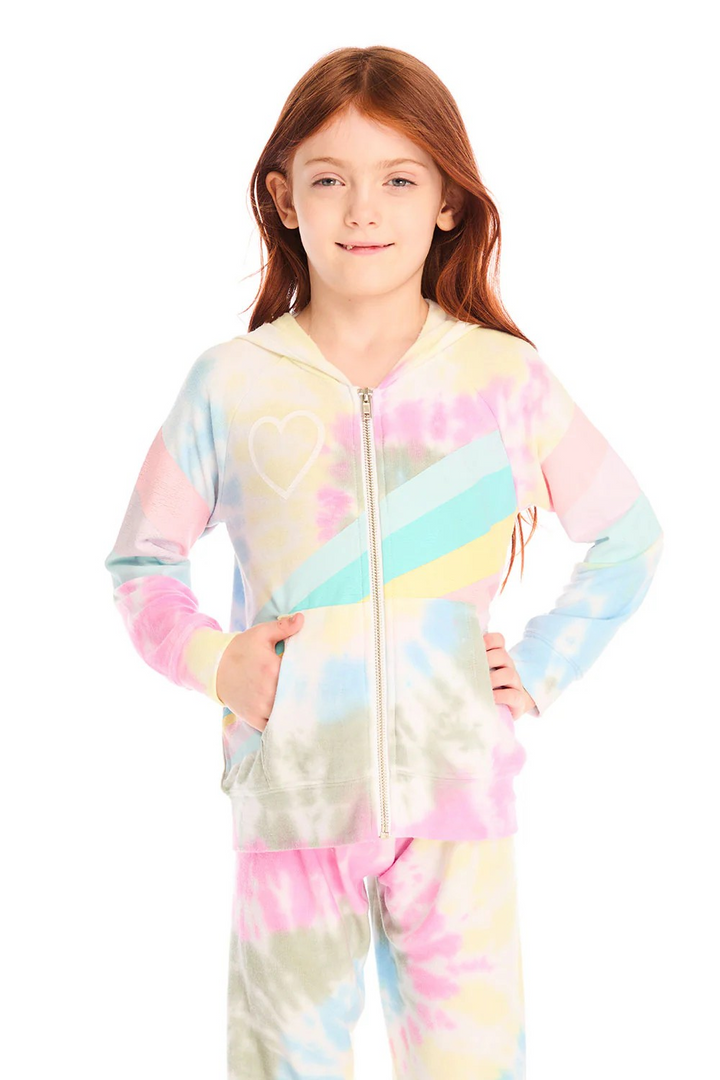 Rainbow Tie Dye Hoodie