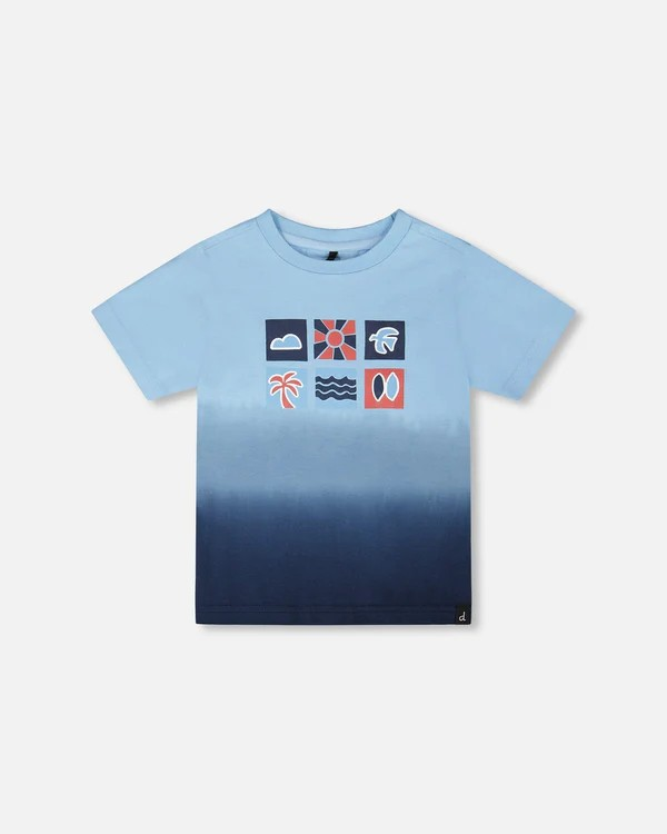 DPD Boy Beach Summer Tee Blue Ombre