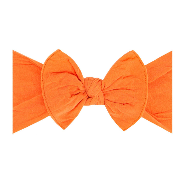 BBB Knot Headband in Poppy Orange