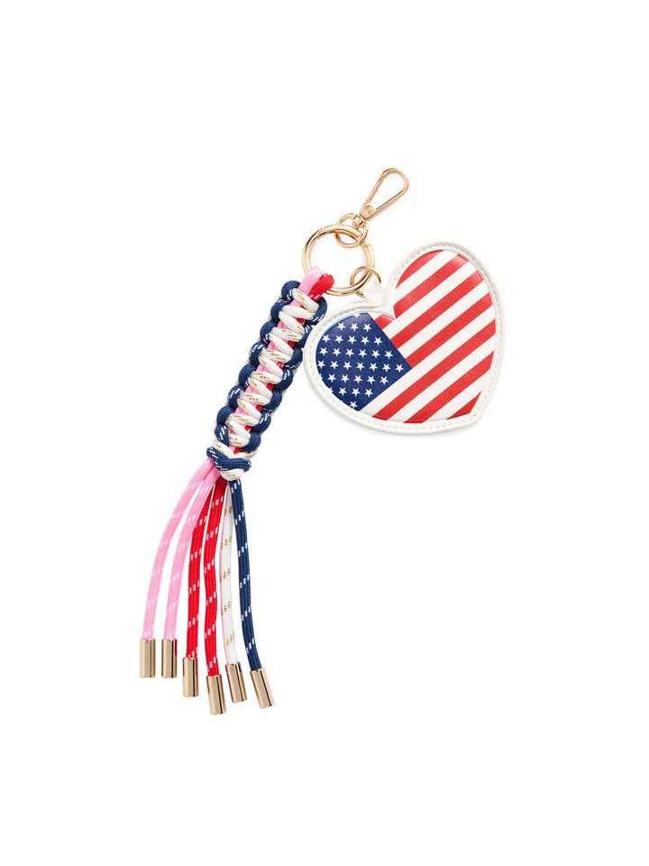 Americana Bag Charm Key Chain