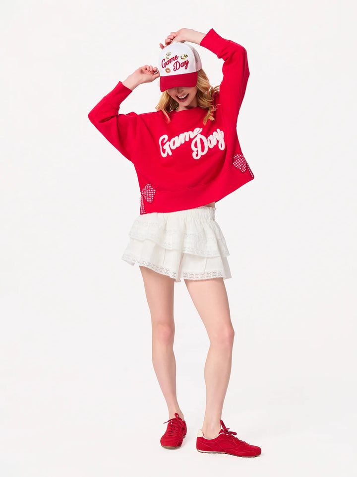 Game Day Red Sweatshirt