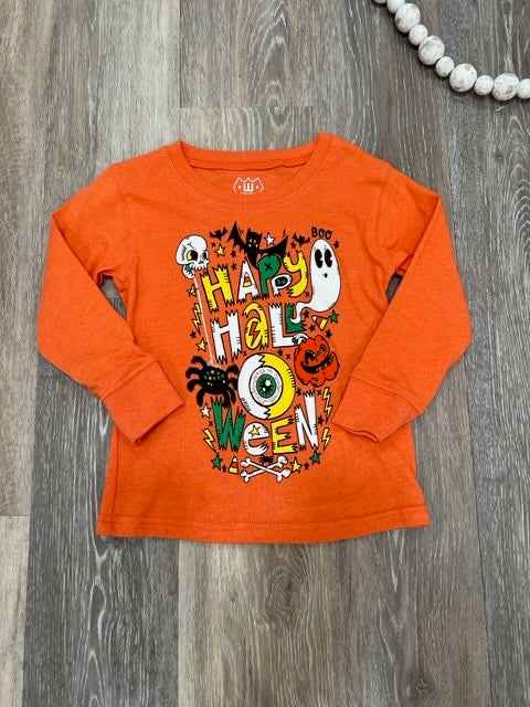 WES Orange Happy Halloween Shirt