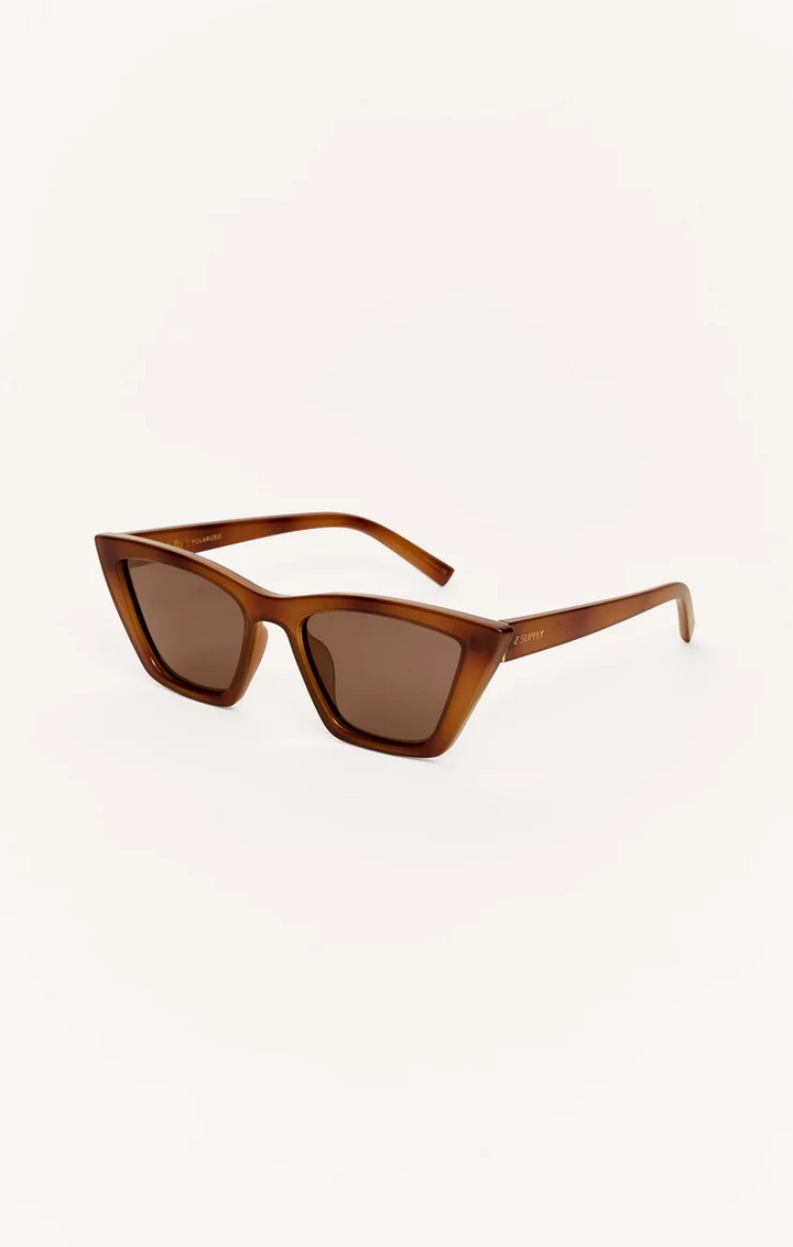 Villa Polarized Sunglasses in Brown Tortoise
