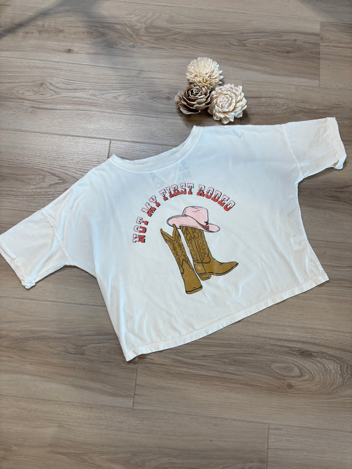 Not My First Rodeo Crew Neck Tee