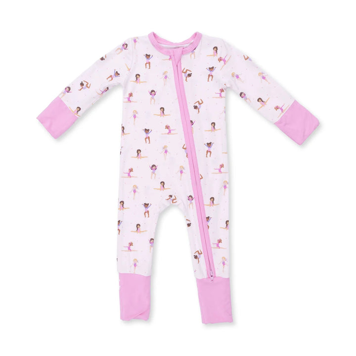 Tumblers Gymnastics Converter 2 Way Zip Romper