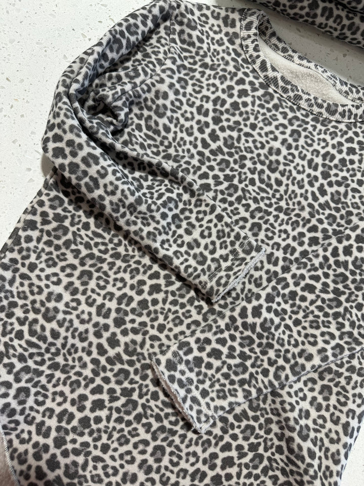 All Over Leopard Pullover
