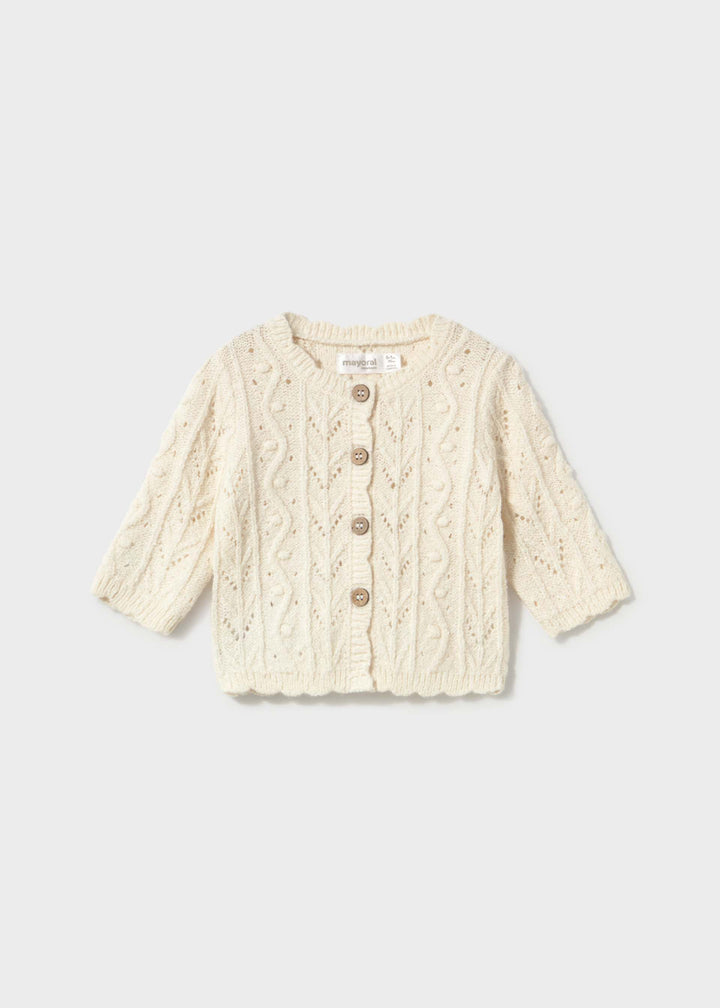 Mayoral Long Cardigan, style 02301, color 079