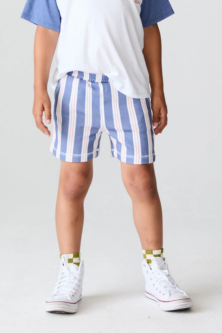Boys Beach Short Shamu Stripe Baseball