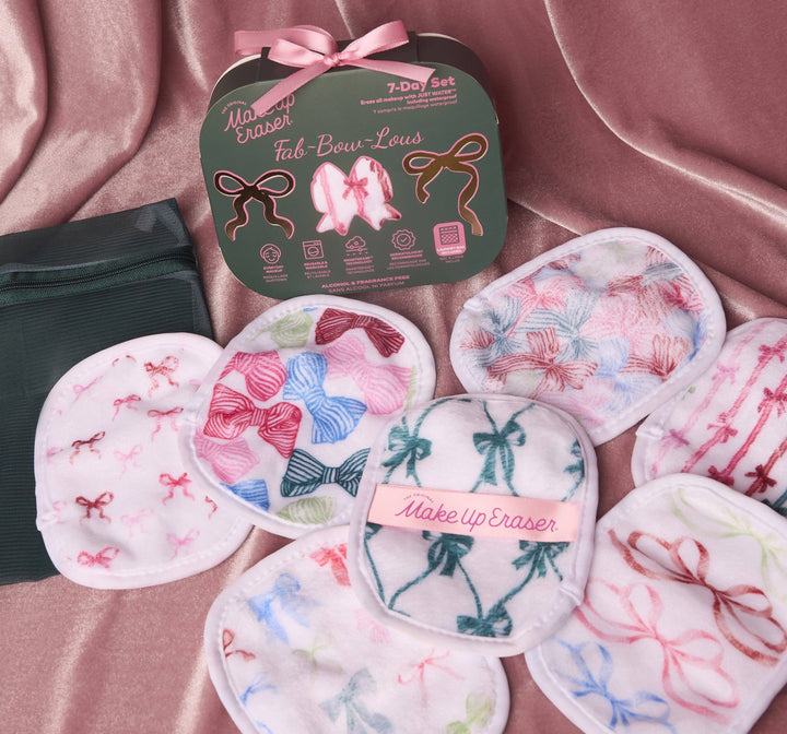 Fab-BOW-lous  7-Day Make Up Eraser Set