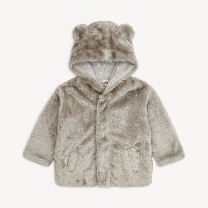 Magnetic Me Sherpa Jacket Grey