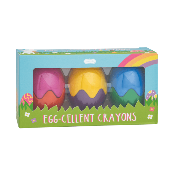 Egg Shaped Crayons Girl