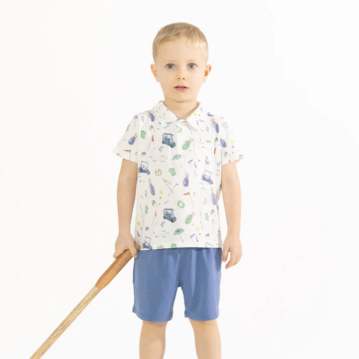 Boys Golf Things Polo Set