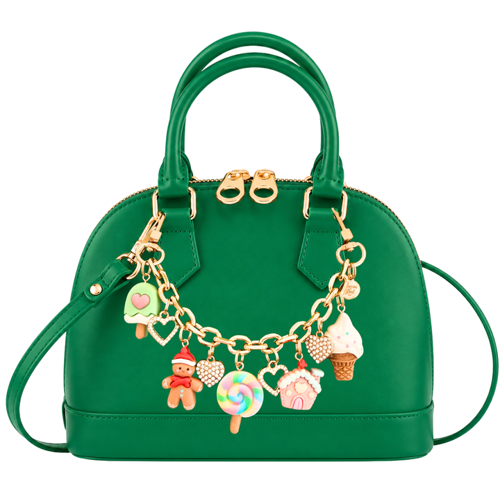 Carrying Kind Clara Holiday: Green: Wrapped in Bows