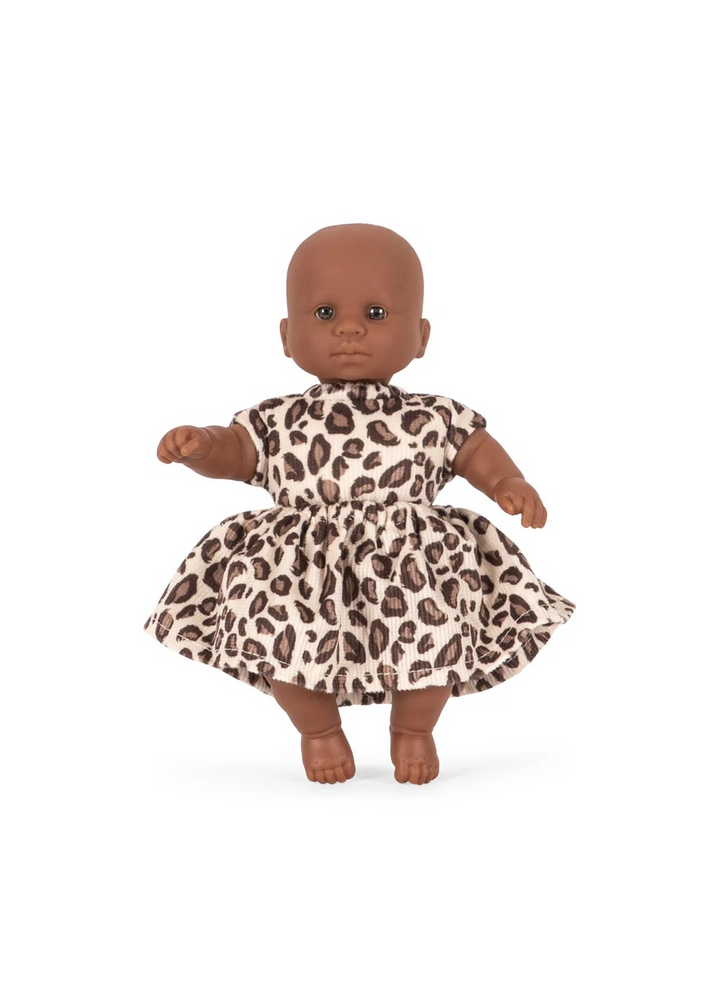 KONGES Leopard Mini Doll - Your Child's New Trusted Companion