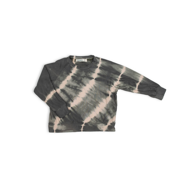 Mellow Raglan in Grassland Tie Dye