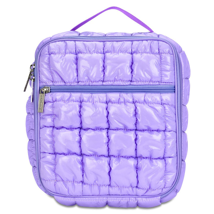 Lavender Shiny Lunch Tote